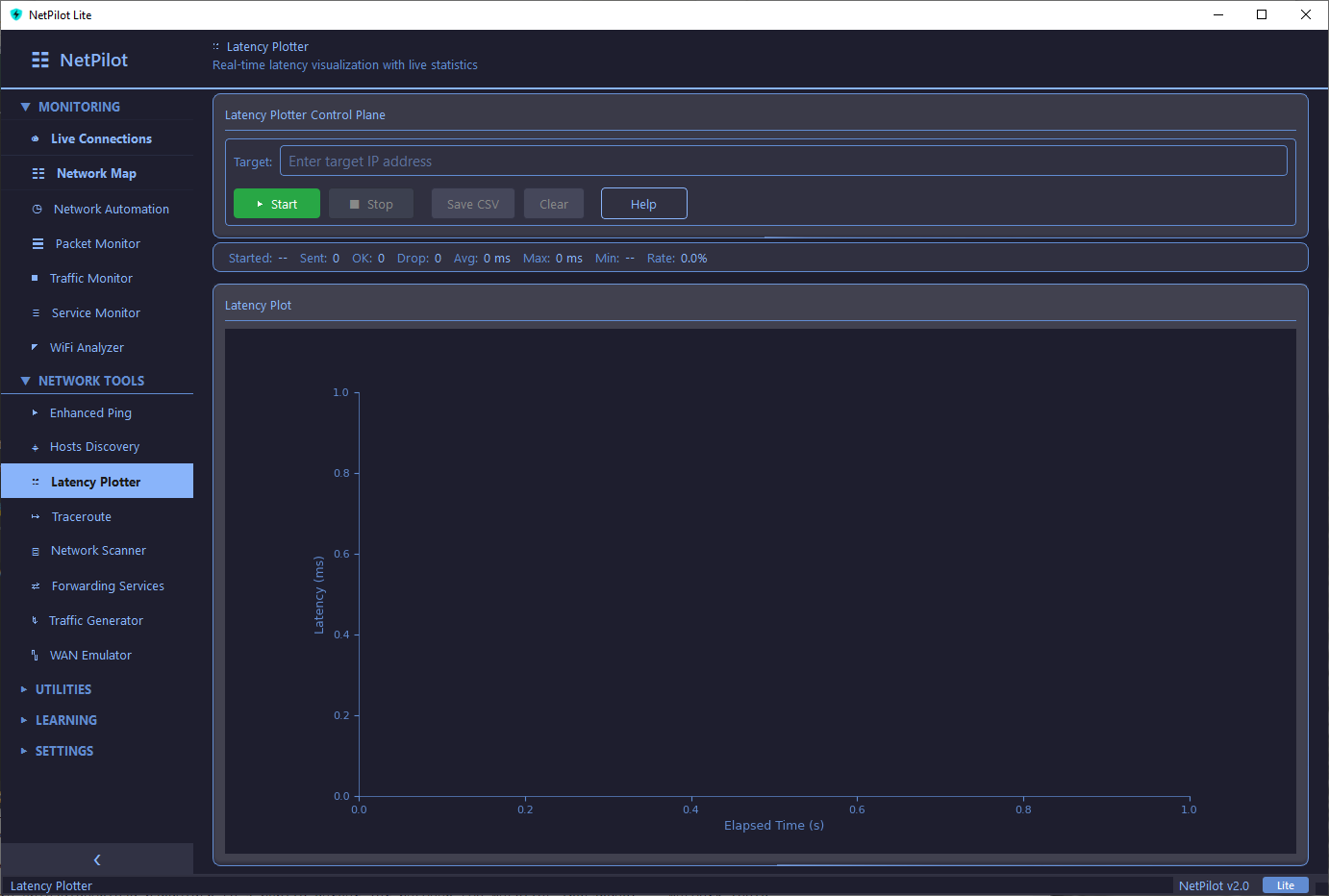 Latency Plotter view 2